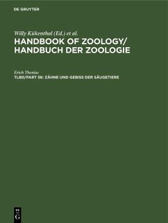 Zähne und Gebiß der Säugetiere (eBook, PDF) - Thenius, Erich
