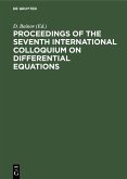 Proceedings of the seventh International Colloquium on Differential Equations (eBook, PDF)