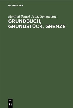 Cover Grundbuch, Grundstück, Grenze (eBook, PDF)