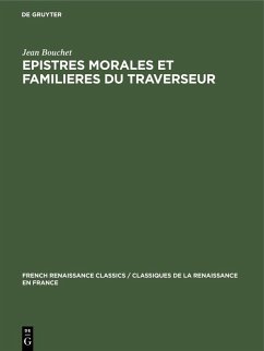Cover Epistres morales et familieres du traverseur (eBook, PDF)