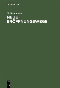 Cover Neue Eröffnungswege (eBook, PDF)