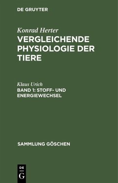 Stoff- und Energiewechsel (eBook, PDF) - Urich, Klaus