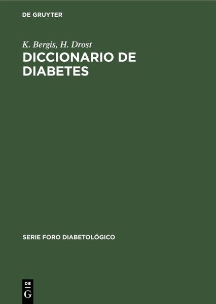 Diccionario de diabetes (eBook, PDF) Diccionario de diabetes (eBook, PDF)