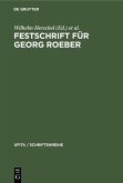 Festschrift für Georg Roeber (eBook, PDF)