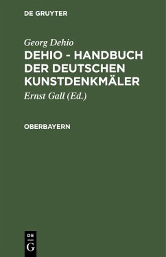 Oberbayern (eBook, PDF) - Dehio, Georg