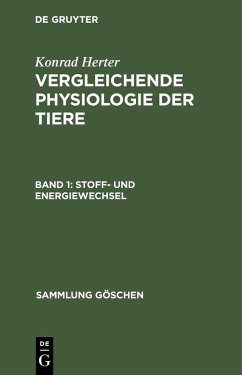 Stoff- und Energiewechsel (eBook, PDF) - Herter, Konrad