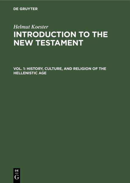 History, Culture, and Religion of the Hellenistic Age (eBook, PDF)