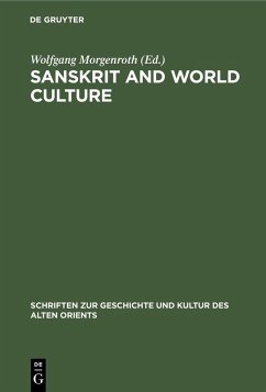 Cover Sanskrit and World Culture (eBook, PDF)