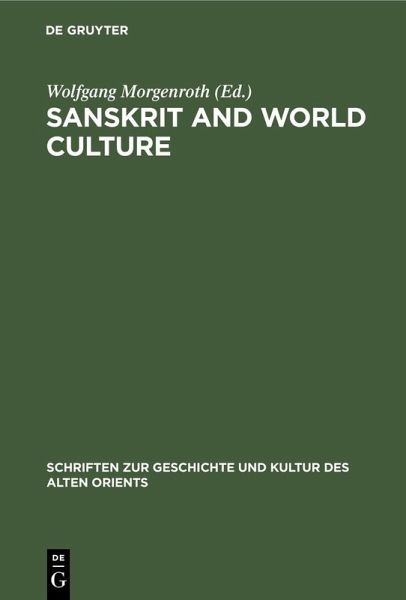 Sanskrit and World Culture (eBook, PDF) Sanskrit and World Culture (eBook, PDF)