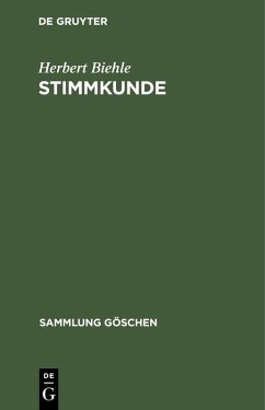 Cover Stimmkunde (eBook, PDF)