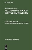 Haushalte, Unternehmungen, Marktformen (eBook, PDF)