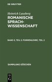 Formenlehre, Teil 2 (eBook, PDF)