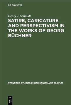 Cover Satire, Caricature and Perspectivism in the Works of Georg Büchner (eBook, PDF)