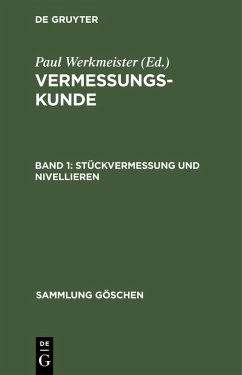 Cover Stückvermessung und Nivellieren (eBook, PDF)