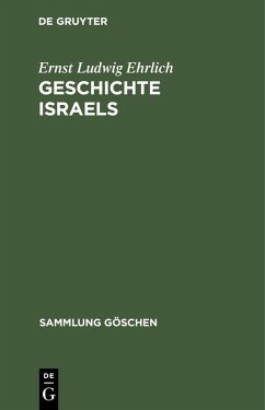 Cover Geschichte Israels (eBook, PDF)