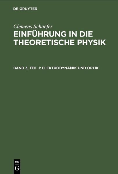 Elektrodynamik und Optik (eBook, PDF) Elektrodynamik und Optik (eBook, PDF)