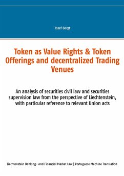 Token como Direitos de Valor & Token Offerings e Centros Comerciais Descentralizados (eBook, ePUB)