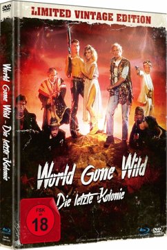 World Gone Wild-Limited Vintage Mediabook Mediabook - Dern,Bruce/Pare,Michael/James,Anthony