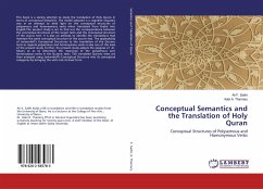 Conceptual Semantics and the Translation of Holy Quran - Salihi, Ali F.;Thamery, Adel A.