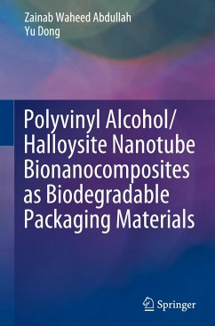 Polyvinyl Alcohol/Halloysite Nanotube Bionanocomposites as Biodegradable Packaging Materials - Abdullah, Zainab Waheed;Dong, Yu