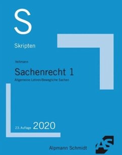 Skript Sachenrecht - Veltmann, Till