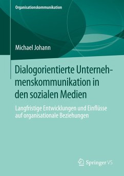 Dialogorientierte Unternehmenskommunikation in den sozialen Medien - Johann, Michael