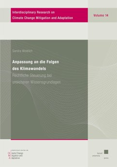 Anpassung an die Folgen des Klimawandels - Weidlich, Sandra