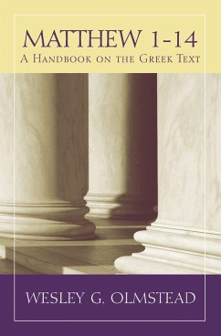 Matthew 1-14 (eBook, PDF) - Olmstead, Wesley G.