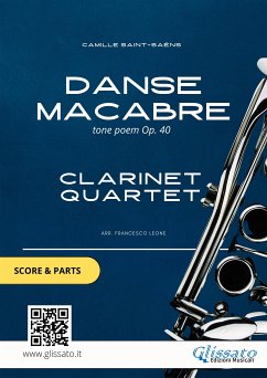 Danse macabre - Clarinet Quartet score & parts (fixed-layout eBook, ePUB) - Saint-Saëns, Camille; Series Clarinet Quartet, Glissato