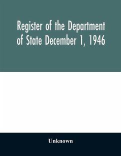 Cover Register of the Department of State December 1, 1946
