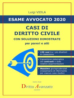 Esame Avvocato 2020. CASI DI DIRITTO CIVILE (eBook, ePUB) - Viola, Luigi