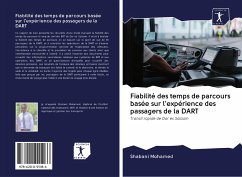 Fiabilité des temps de parcours basée sur l'expérience des passagers de la DART - Mohamed, Shabani