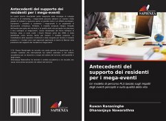 Antecedenti del supporto dei residenti per i mega-eventi - Ranasinghe, Ruwan;Nawarathna, Dhananjaya