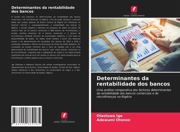 Determinantes da rentabilidade dos bancos