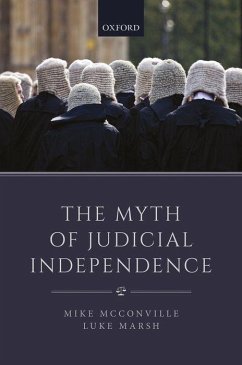 Myth of Judicial Independence - Mcconville, Mike; Marsh, Luke