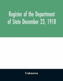 Register of the Department of State December 23, 1918