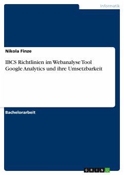 IBCS Richtlinien im Webanalyse Tool Google Analytics und ihre Umsetzbarkeit - Finze, Nikola
