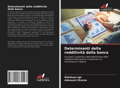 Determinanti della redditività della banca - Ige, Olaoluwa; Otonne, Adewumi