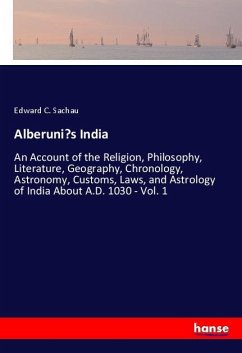 Alberuni¿s India - Sachau, Edward C.