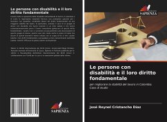 Le persone con disabilità e il loro diritto fondamentale - Cristancho Díaz, José Reynel