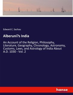 Alberuni¿s India - Sachau, Edward C.