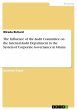 The Influence of the Audit Committee on... - Bild 1