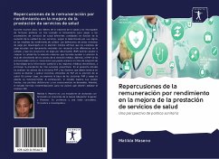 Repercusiones de la remuneración por rendimiento en la mejora de la prestación de servicios de salud - Maseno, Matilda