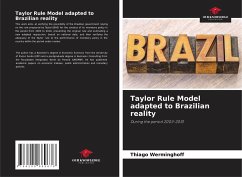 Cover Taylor Rule Model adapted to Brazilian reality