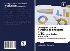 Gevolgen van de wereldwijde financiële crisis op Macedonische economie - Kostadinov, Aleksandar