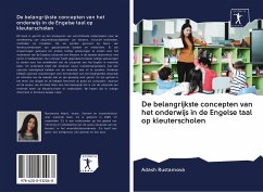 De belangrijkste concepten van het onderwijs in de Engelse taal op kleuterscholen - Rustamova, Adash