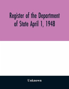 Cover Register of the Department of State April 1, 1948
