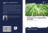 Cohérence et organisation du texte