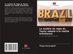 Le modèle de règle de Taylor adapté à la réalité brésilienne - Werminghoff, Thiago