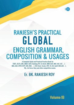 Cover Ranjesh's Practical Global English Grammar,Composition & Usages- Volume - 1A